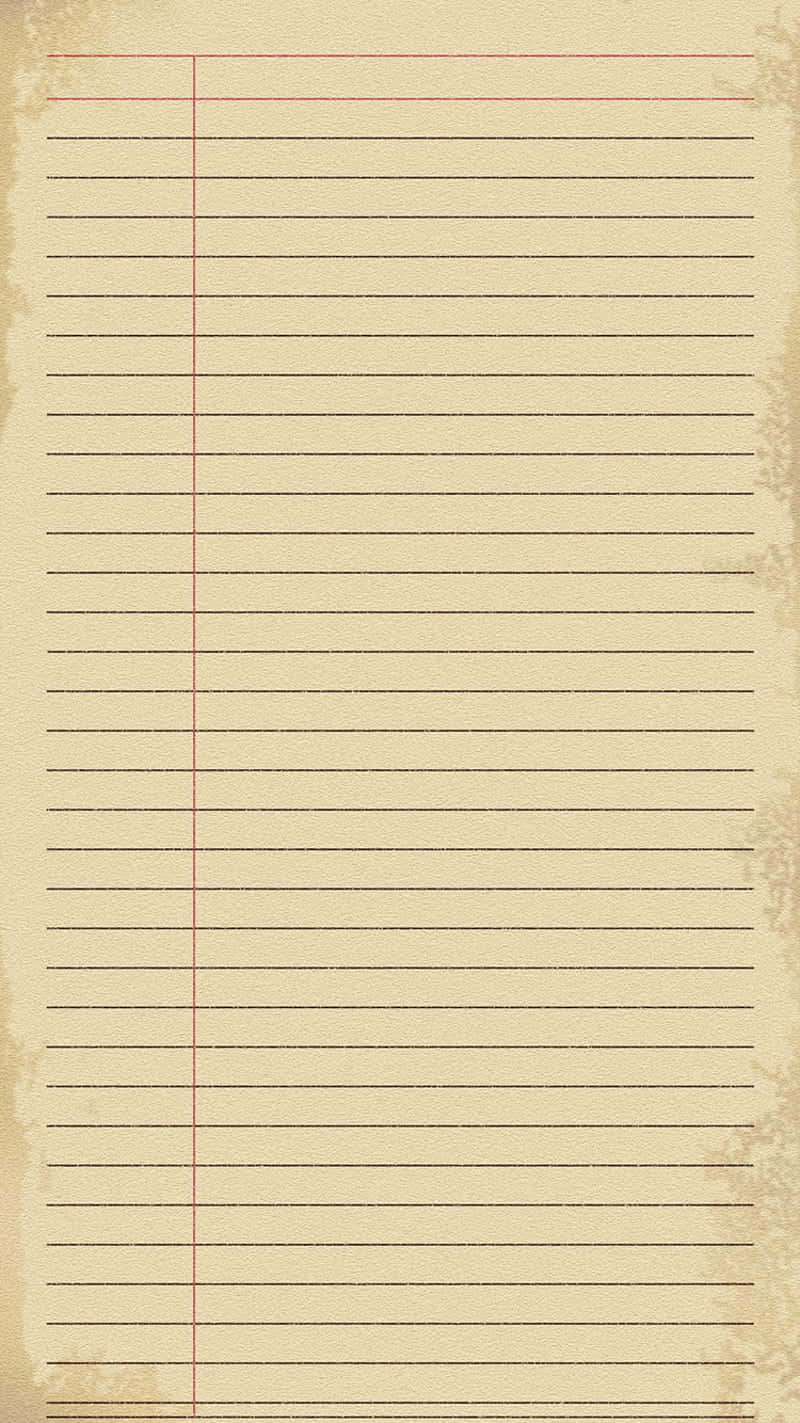 Download Long Lined Paper Background Wallpaper 
