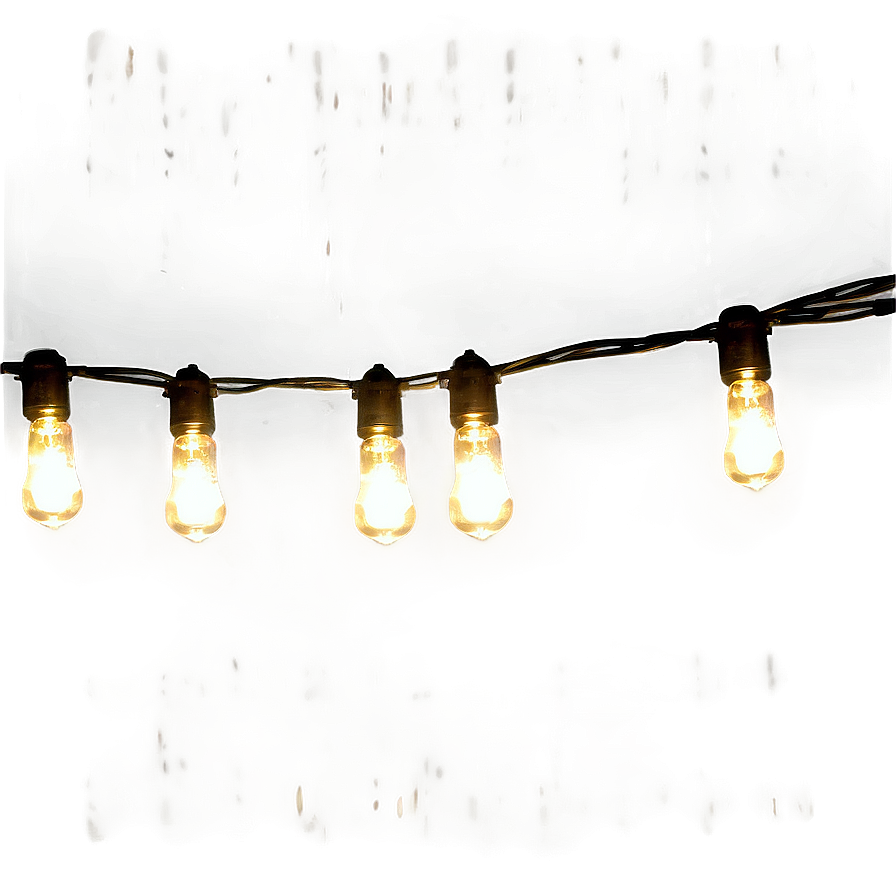 Long String Lights Png 05252024 PNG