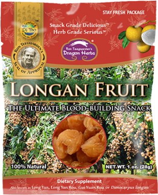 Longan Fruit Snack Package PNG