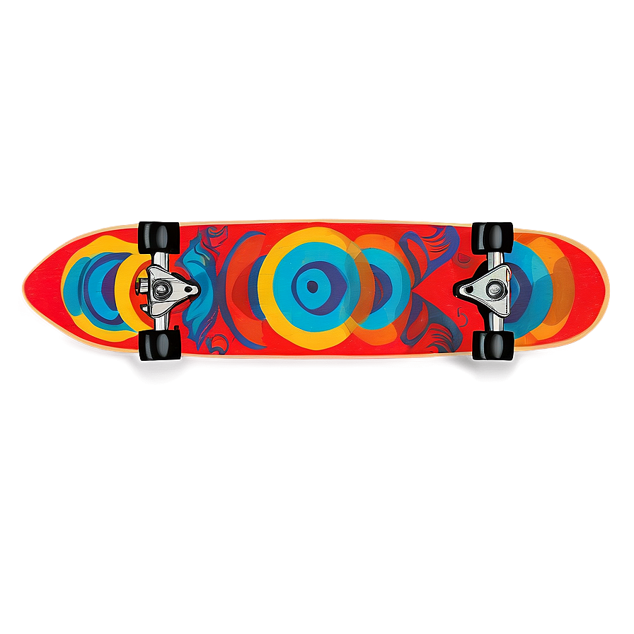 Longboard Art Png Khu PNG