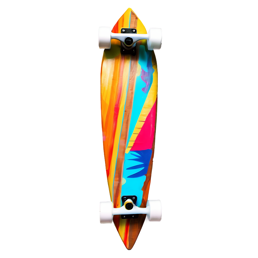 Longboard Beach Png 06272024 PNG