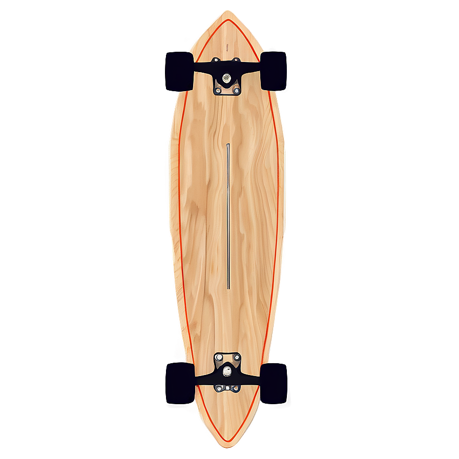 Longboard Outline Png Kvx PNG