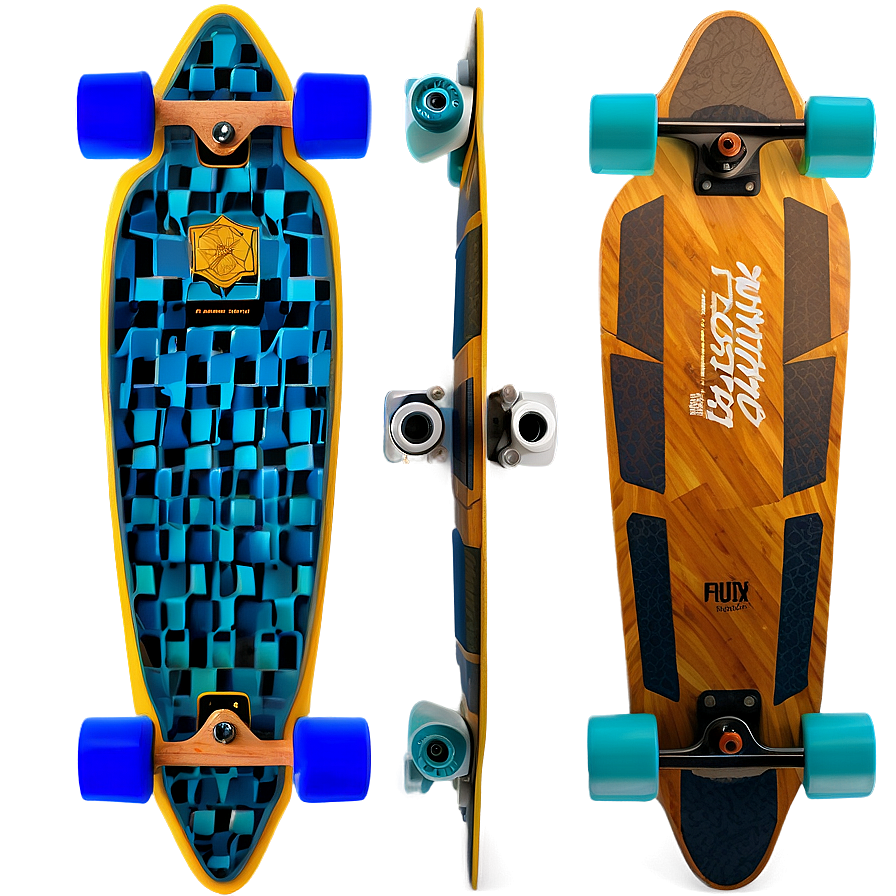 Longboard Skateboard Png 28 PNG
