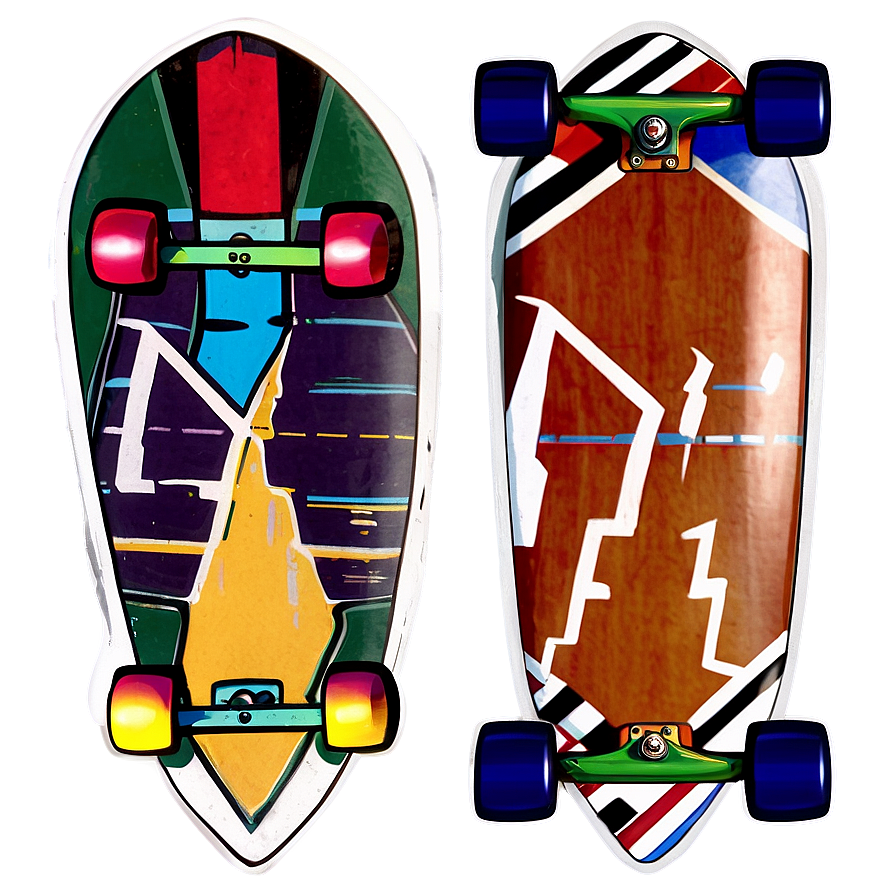 Longboard Sticker Png 88 PNG
