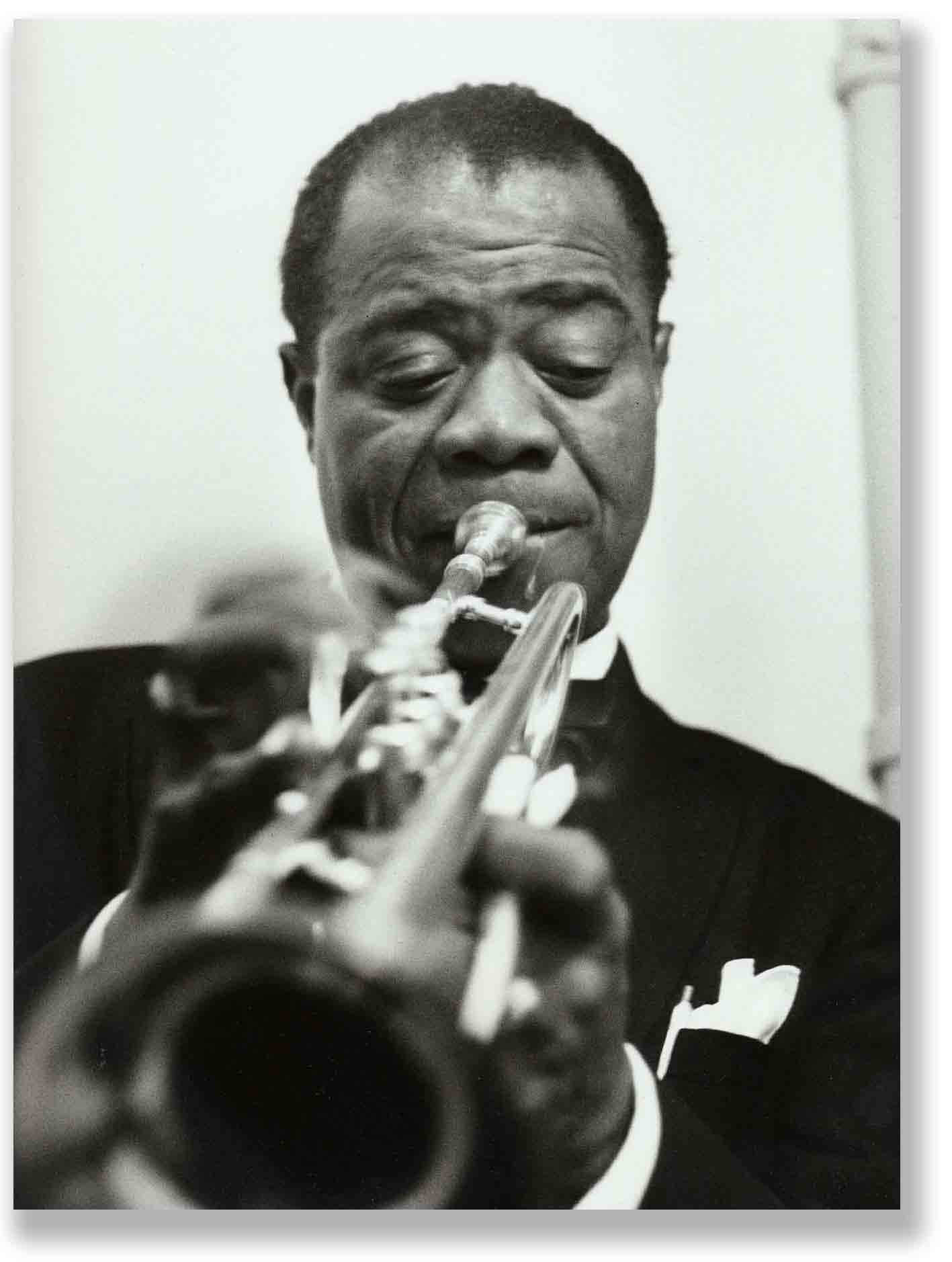 Looking Down Louis Armstrong Wallpaper