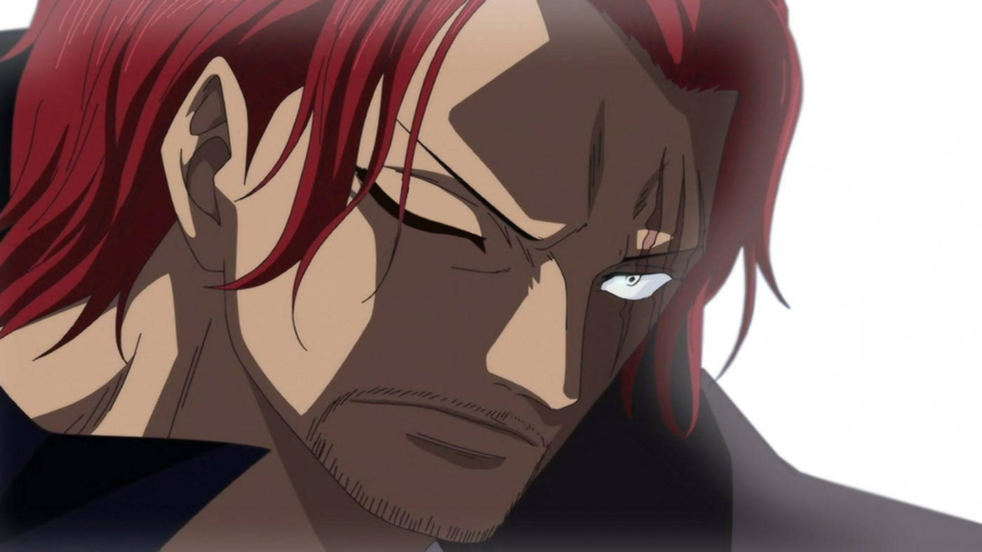 Looking Right With Determination Shanks One Piece Wallpaper
