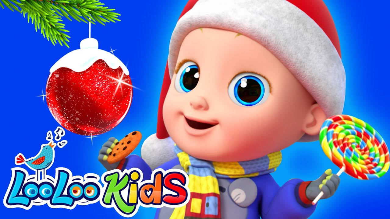 Looloo Kids Christmas Candy Wallpaper