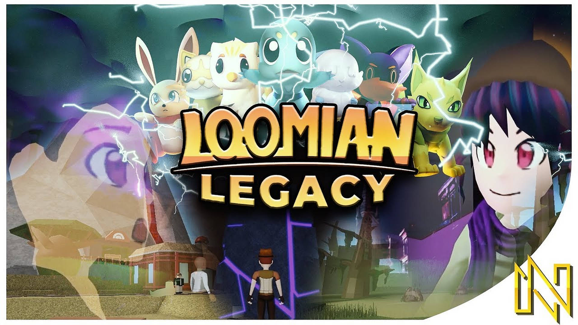 Loomian Legacy Lighting Art Wallpaper