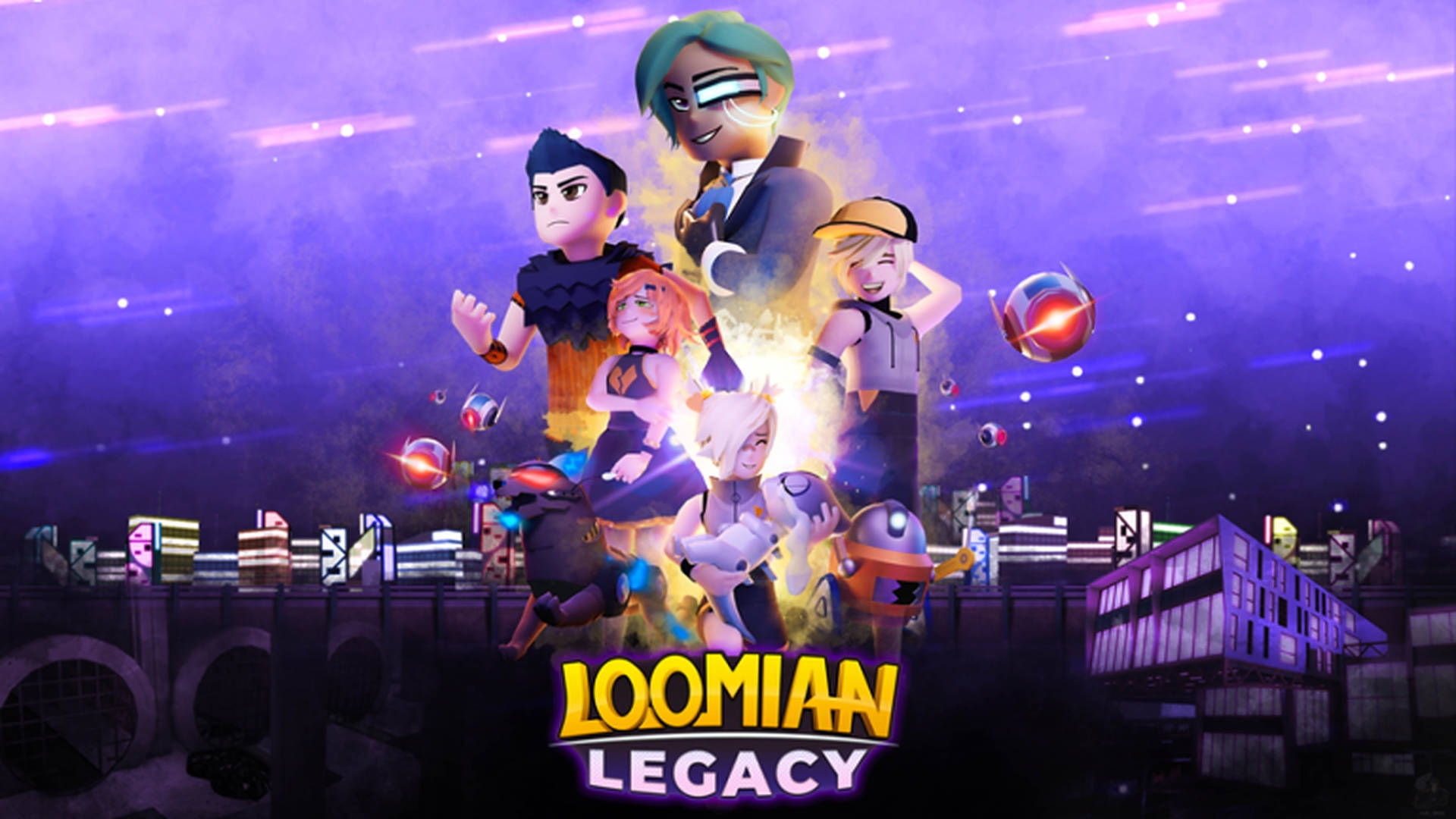 Loomian Legacy Purple Key Art