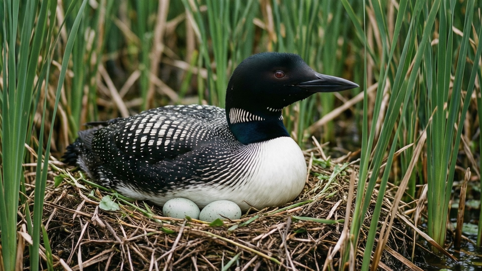 Loon Nidificazione Sfondi