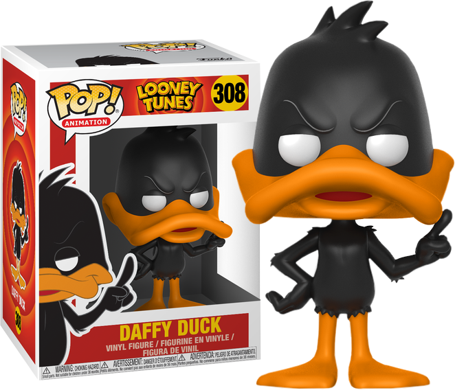 Looney Tunes Daffy Duck Funko Pop PNG