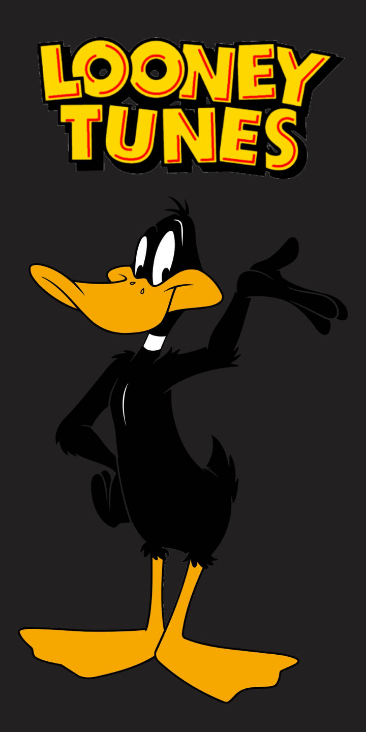 Papelde Parede Looney Tunes Pato Daffy. Papel de Parede