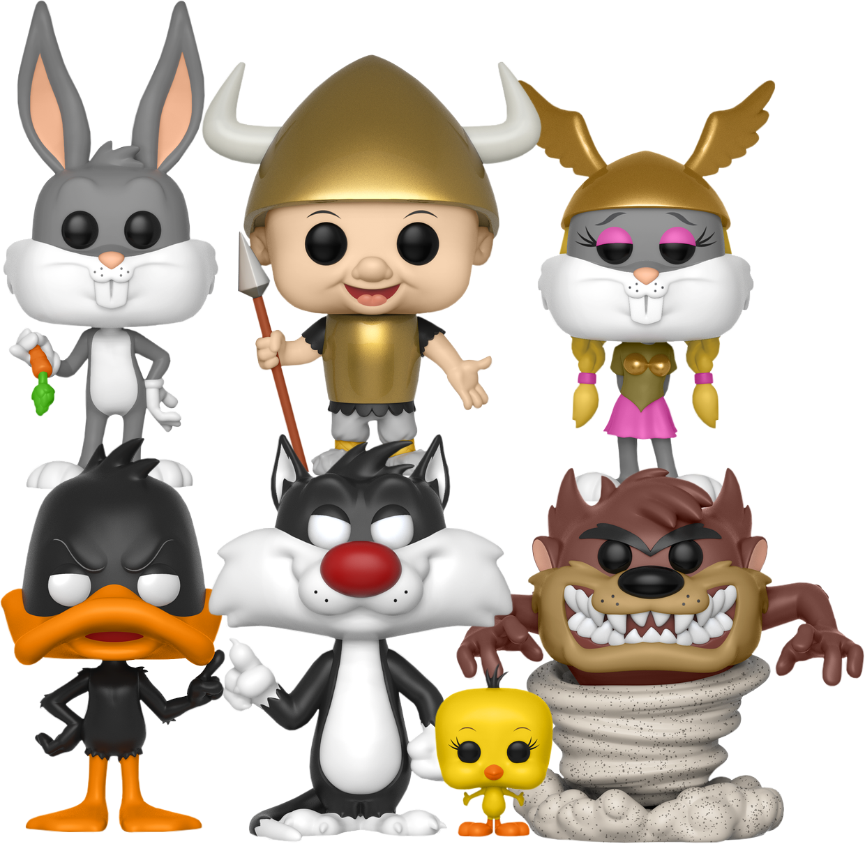 Looney Tunes Funko Pop Collection PNG