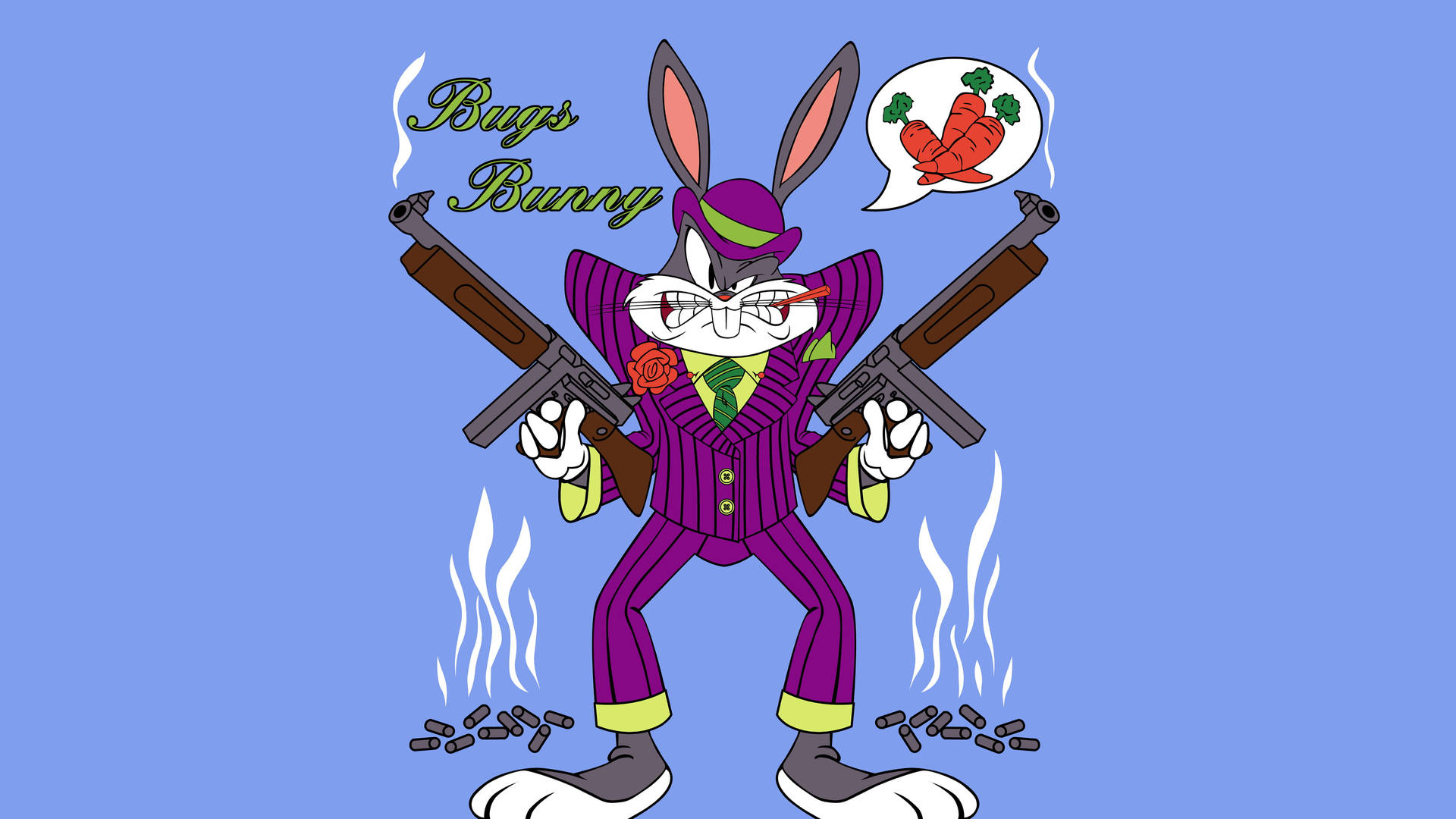 Looney Tunes Gangster Bunny Wallpaper