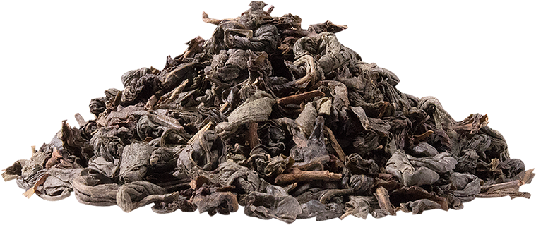 Loose Leaf Green Tea Pile PNG