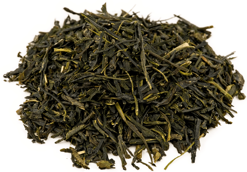 Loose Leaf Green Tea Pile PNG