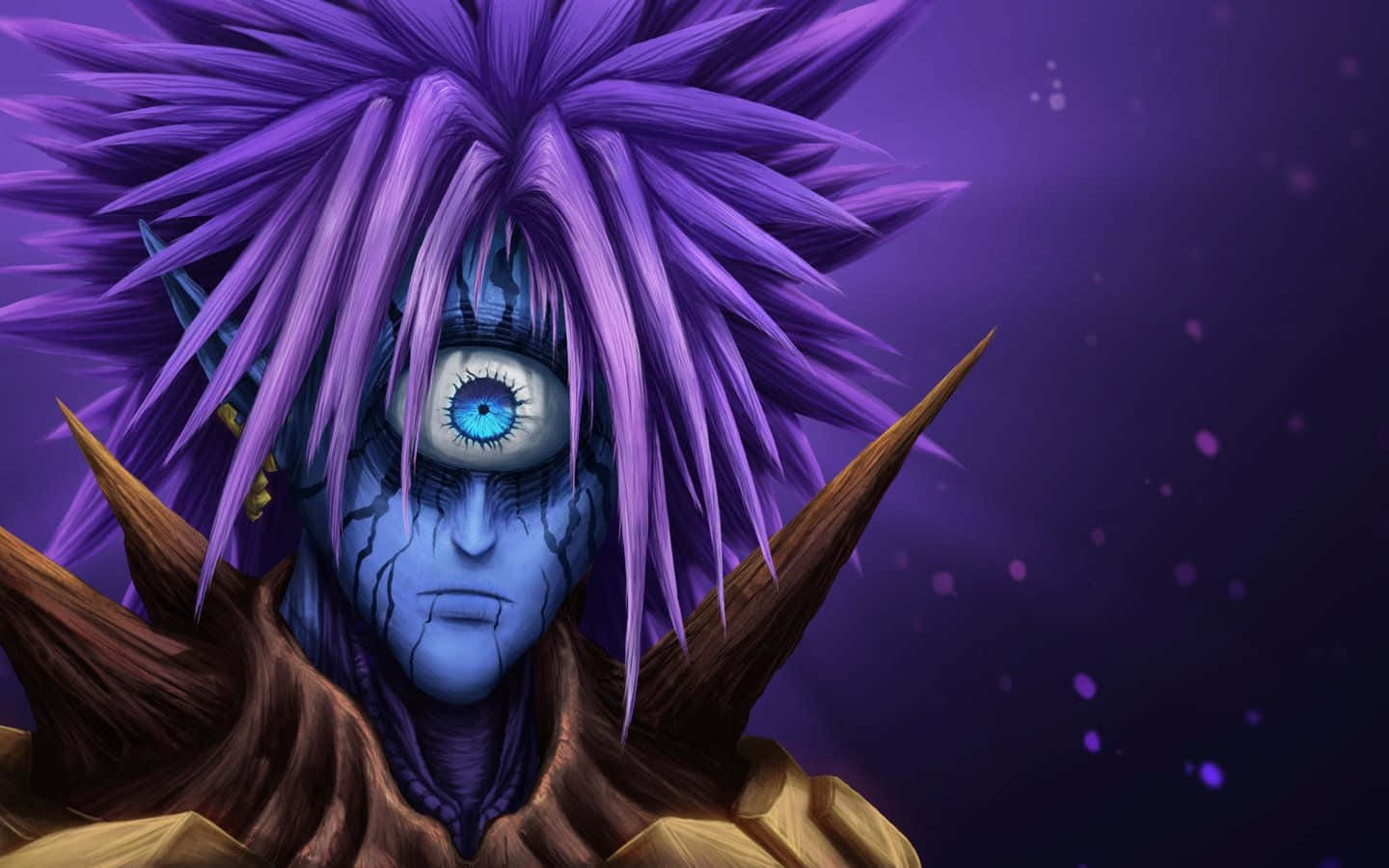 Download Intimidating Lord Boros ready for battle against a cosmic backdrop  Wallpaper