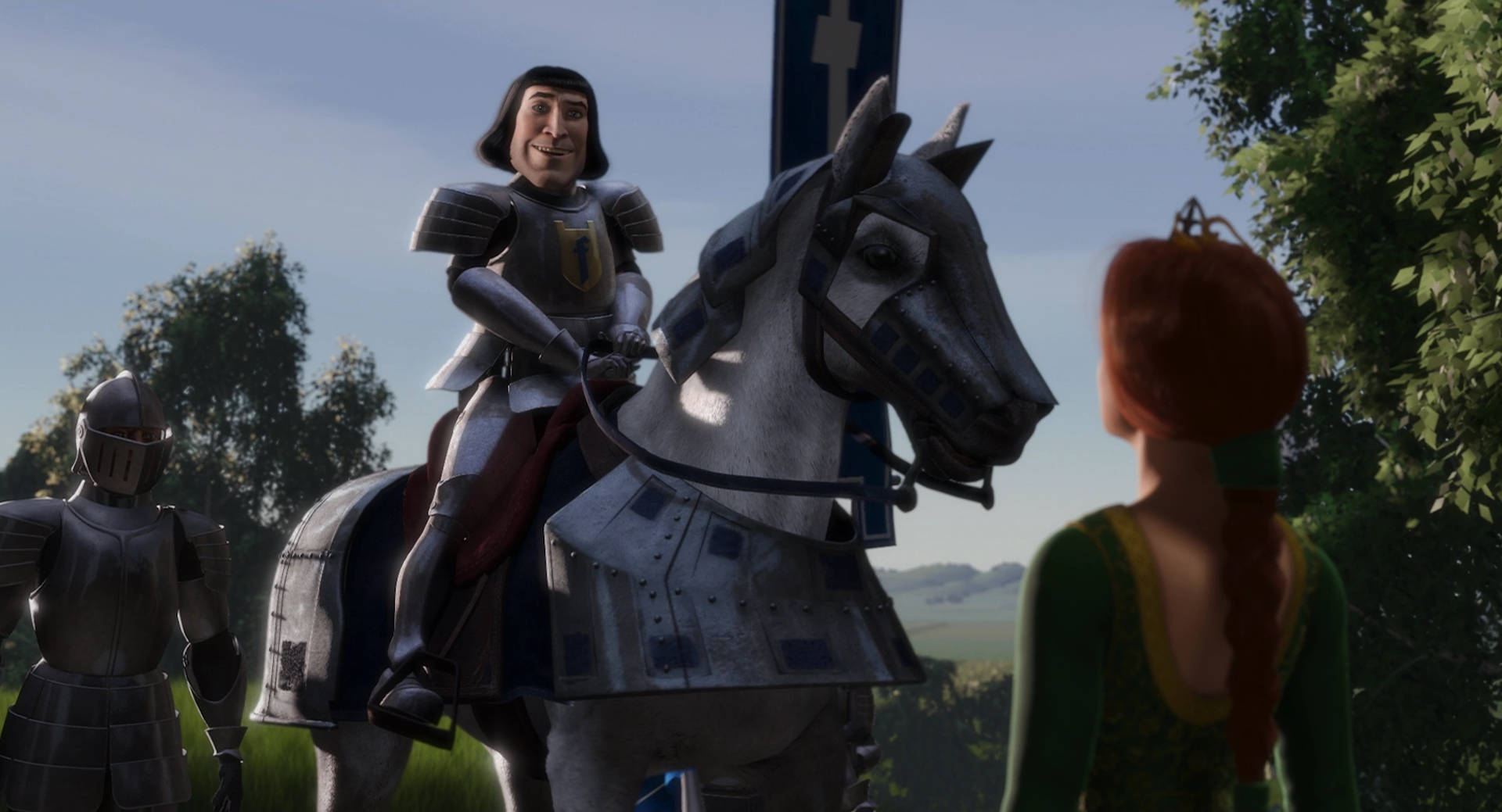 Cavalodo Lorde Farquaad. Papel de Parede