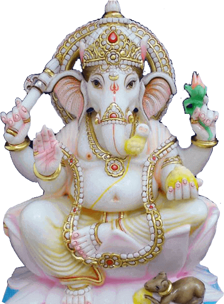 Lord Ganesha Statue PNG