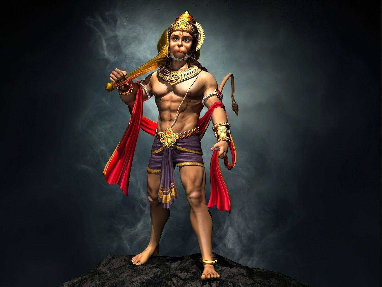 Lord Hanuman 3d 1600 X 1200 Wallpaper