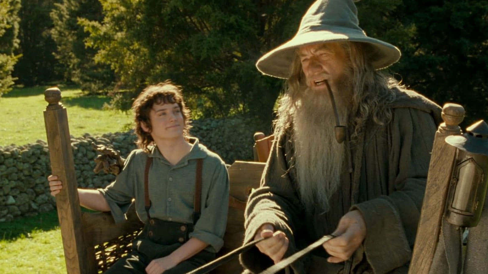 The Lord Of The Rings - A Young Man And An Old Man