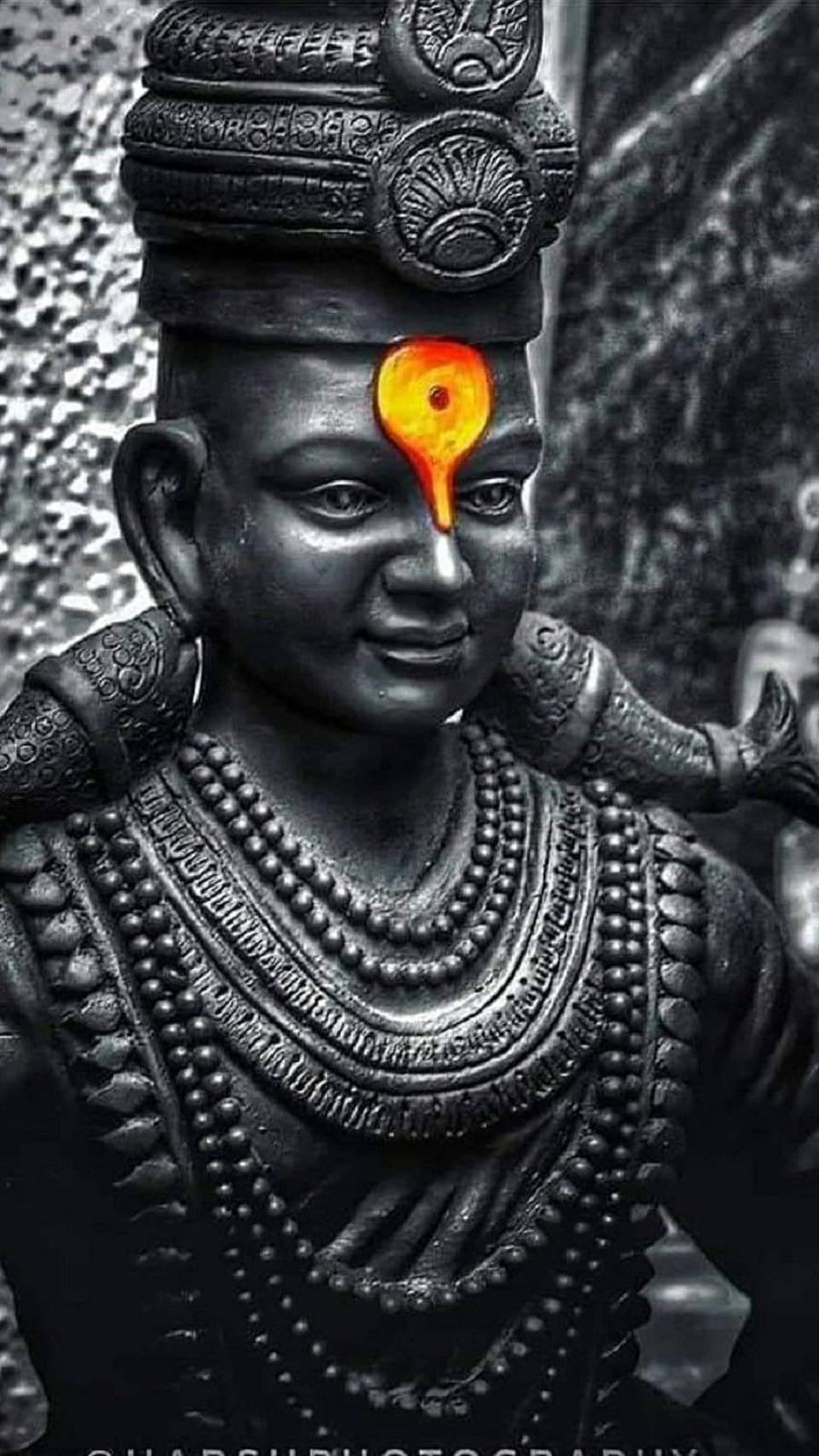 Herrepandurang Med Vaishnava Tilaka Wallpaper