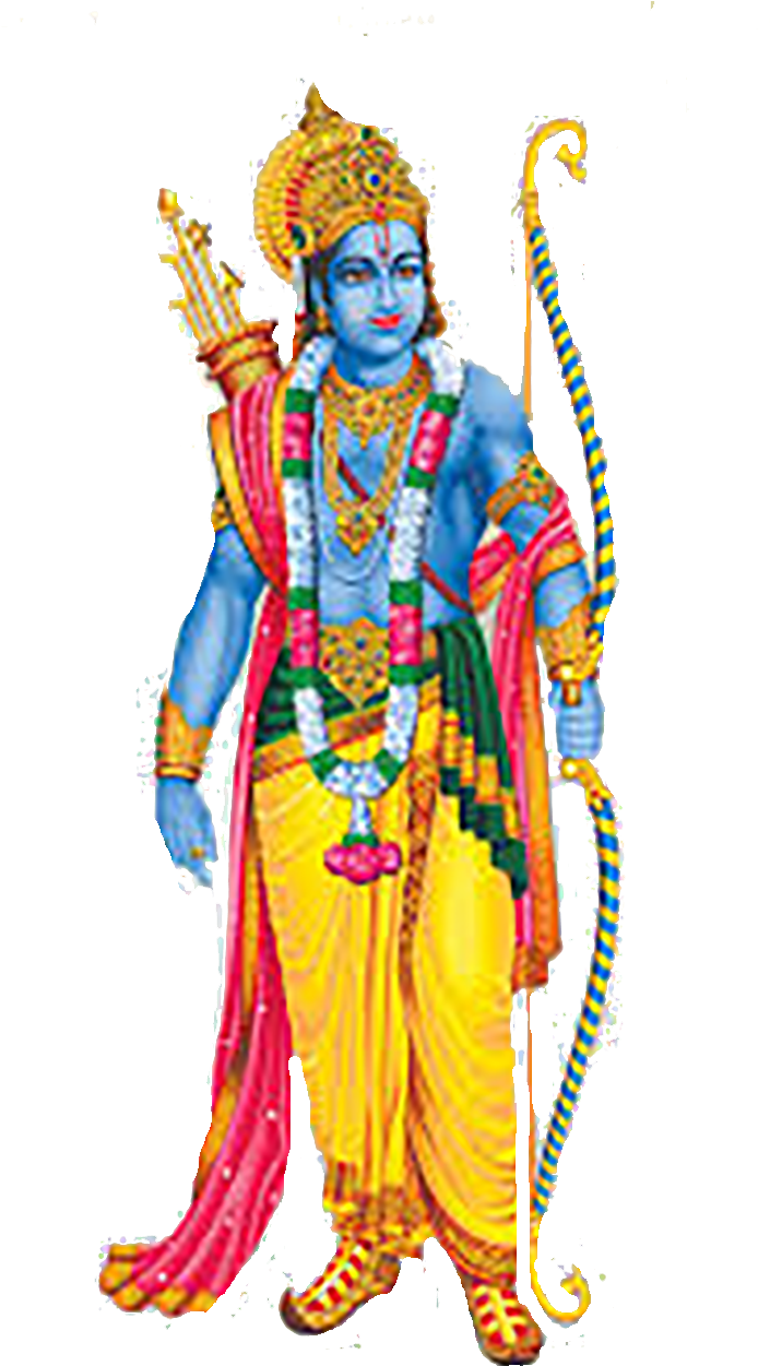 Lord Rama Traditional Depiction PNG