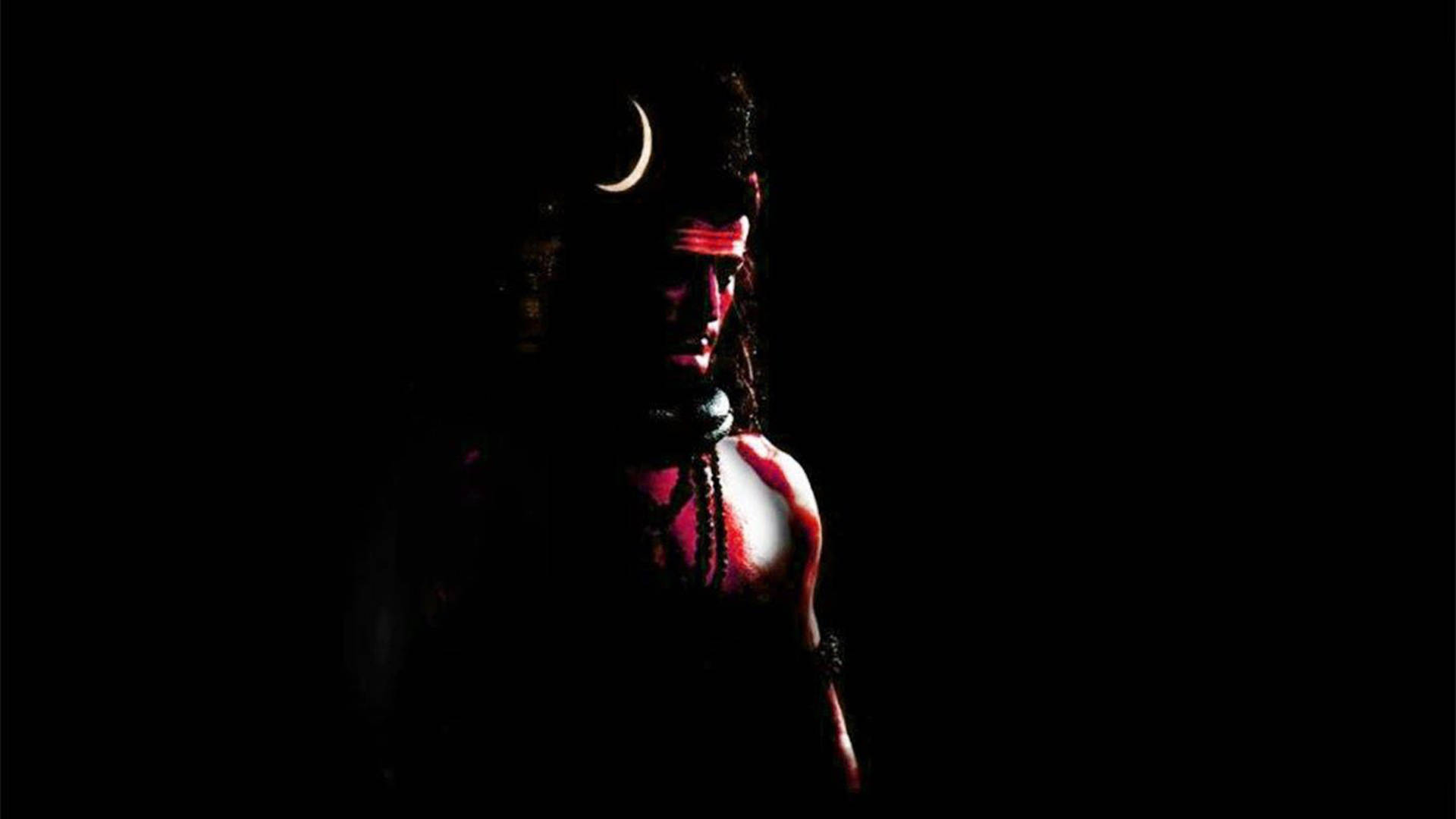 Lord Shiva 8k Red Wallpaper