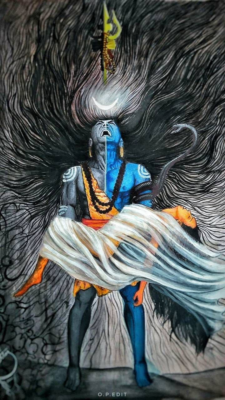 Download Lord Shiva Angry Dead Fairy Wallpaper | Wallpapers.com