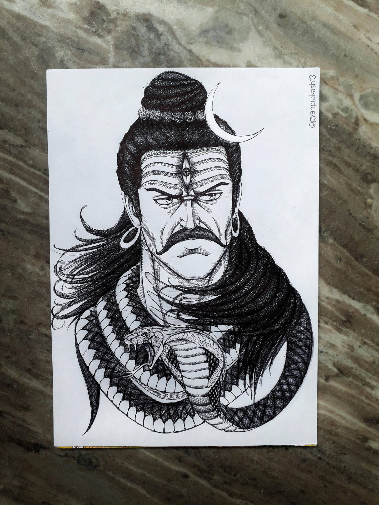 Lord Shiva drawing - Page 2 - Samsung Members-saigonsouth.com.vn