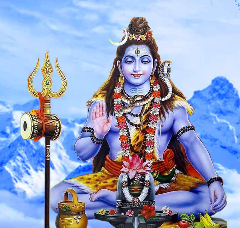 Download Lord Shiva Bholenath Meditating 3d Wallpaper 