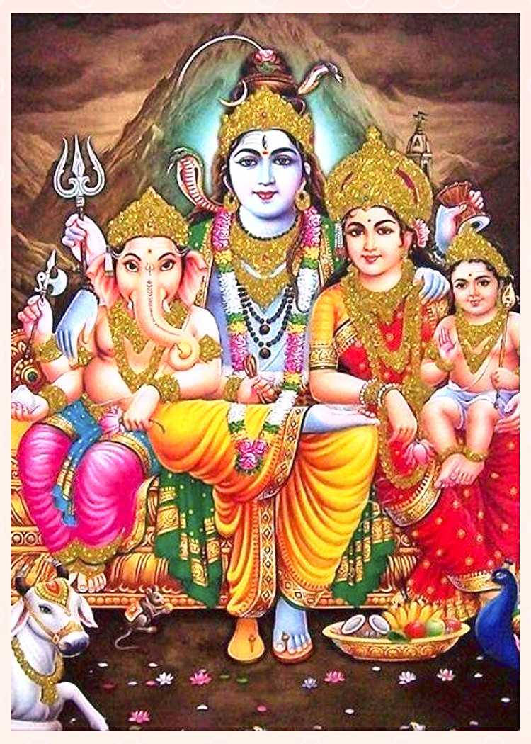 Lord Shiva Family, mahadev family HD wallpaper | Pxfuel