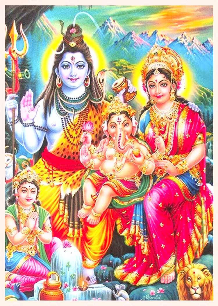 Free Lord Shiva Family Wallpaper Downloads, [100+] Lord Shiva Family  Wallpapers for FREE 