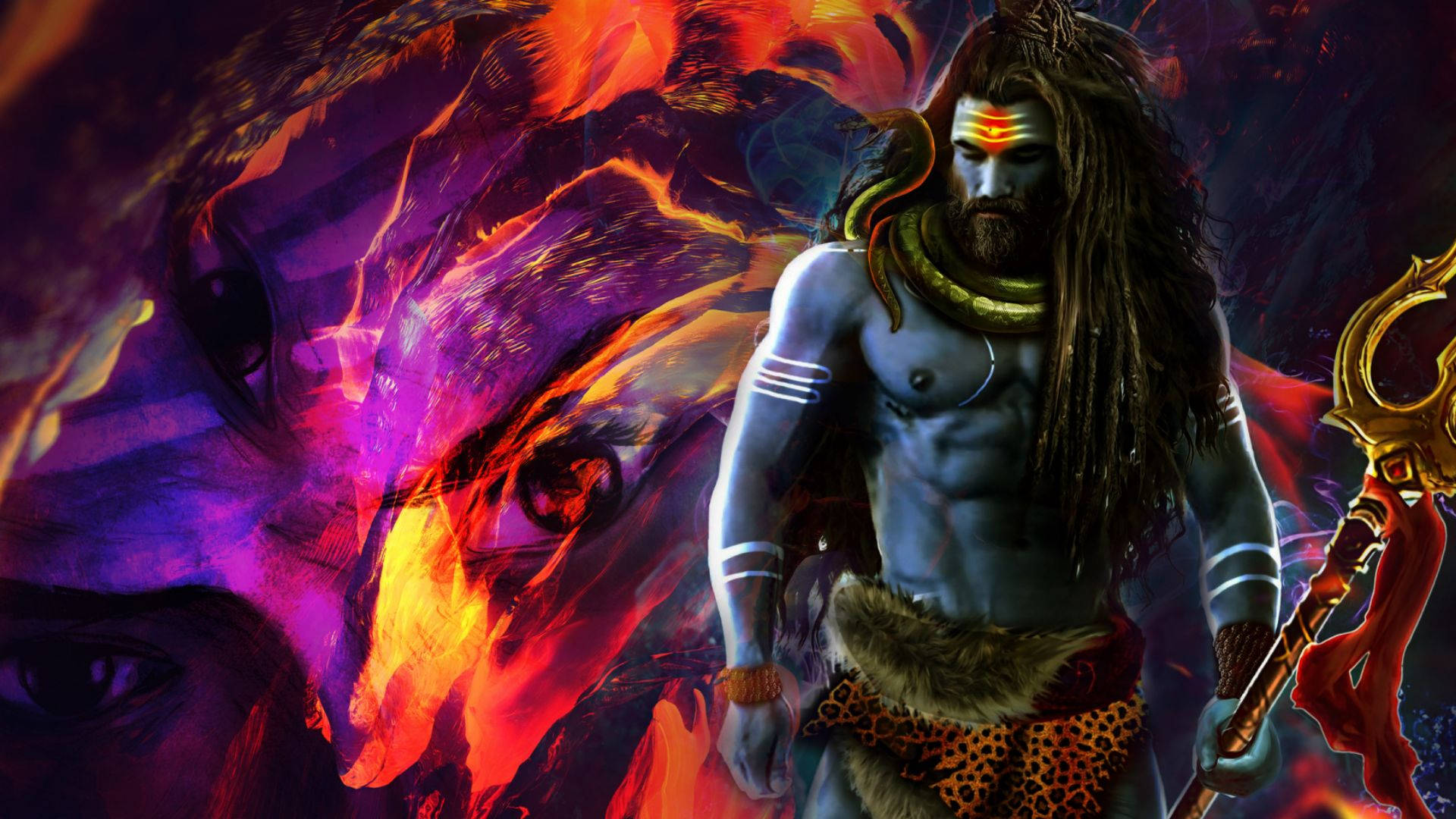 Lord Shiva Hd Destruction Wallpaper