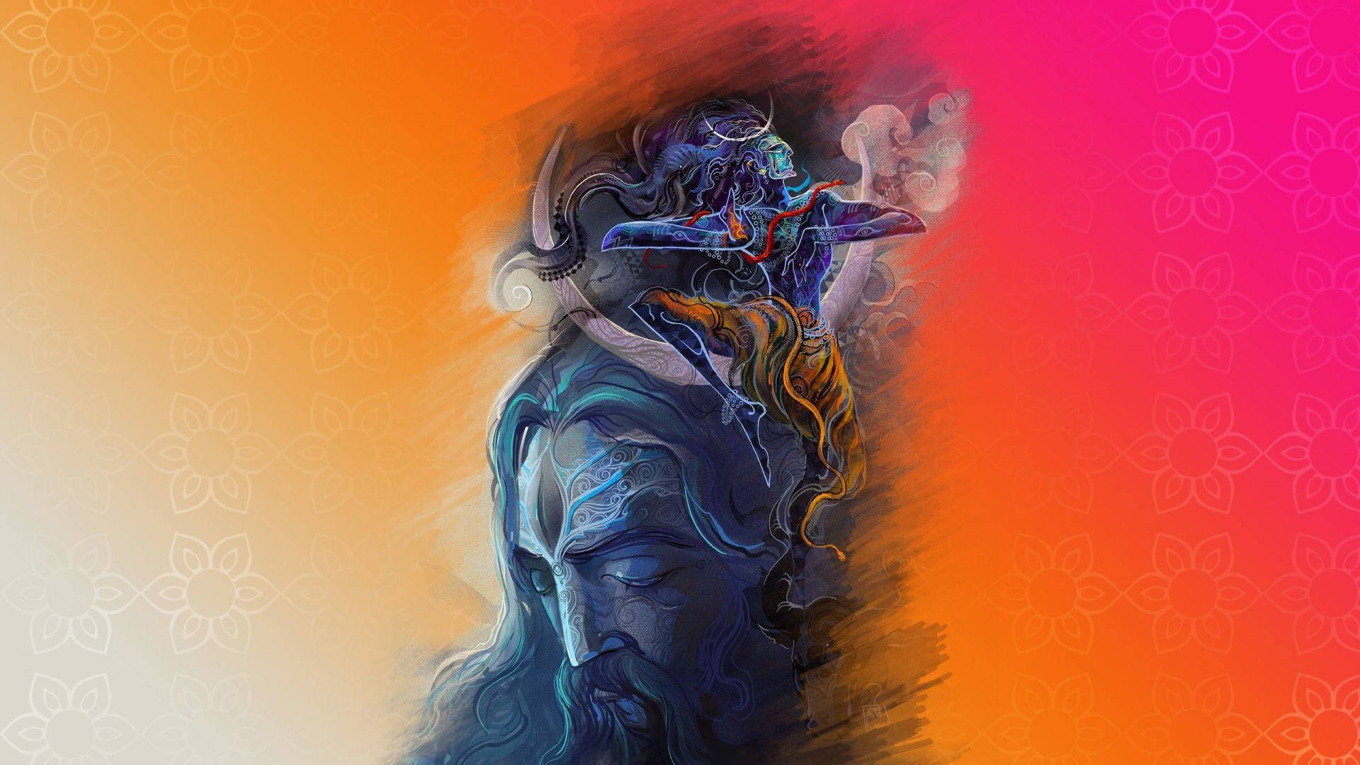 Lord Shiva Hd Painting Wallpaper