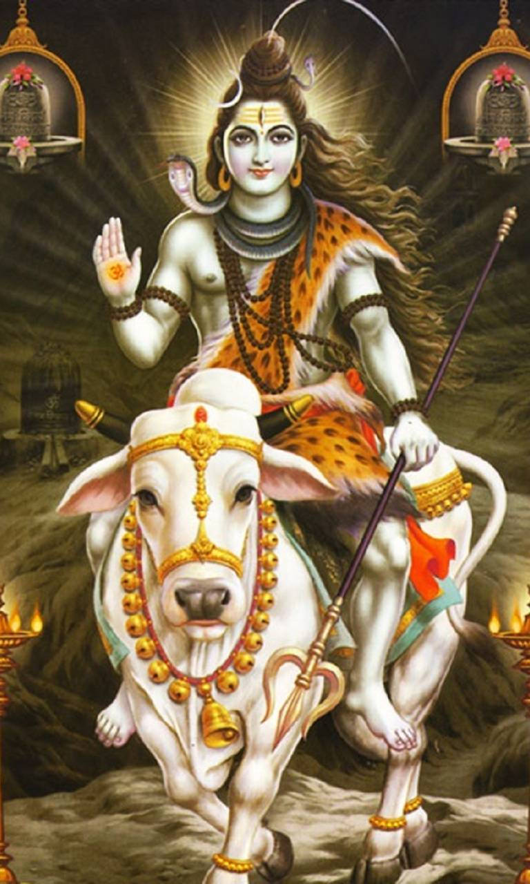 Lord Shiva Mobil 768 X 1280 Wallpaper