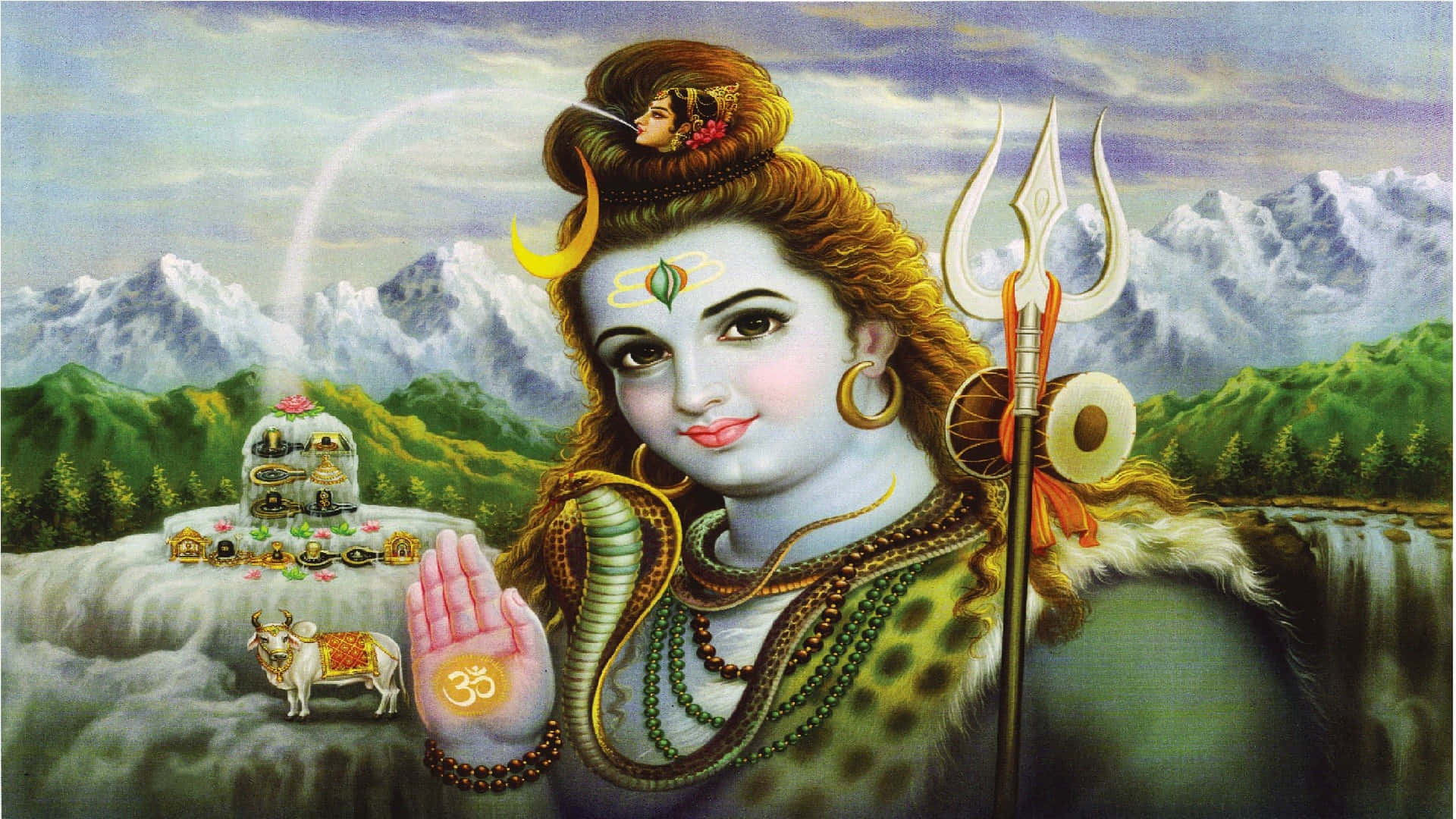Denevige Herre Shiva.