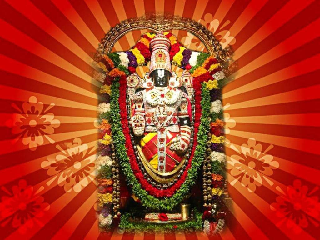 Divine Lord Venkateswara in 4K resolution Wallpaper