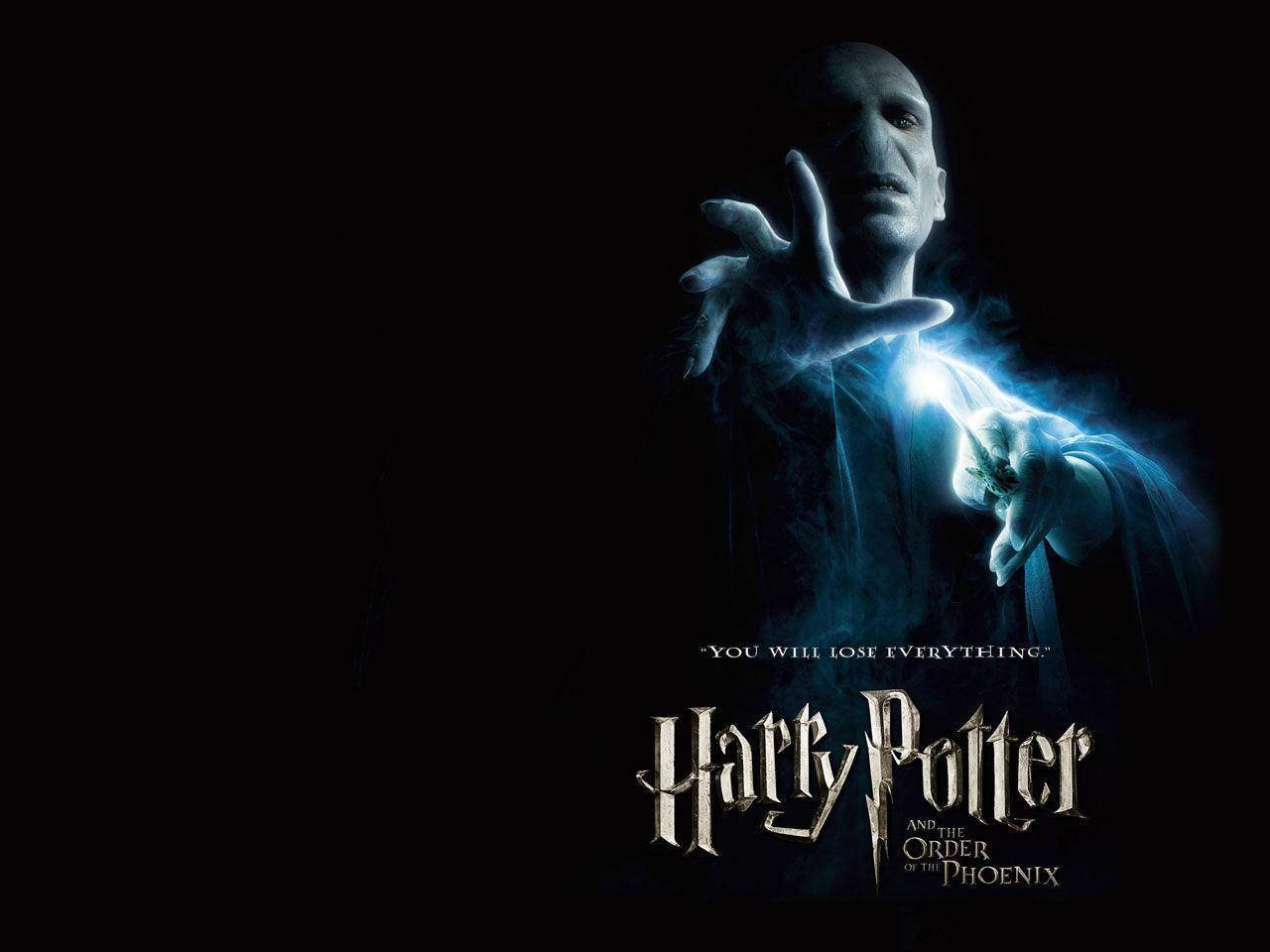 Lord Voldemort Black Background