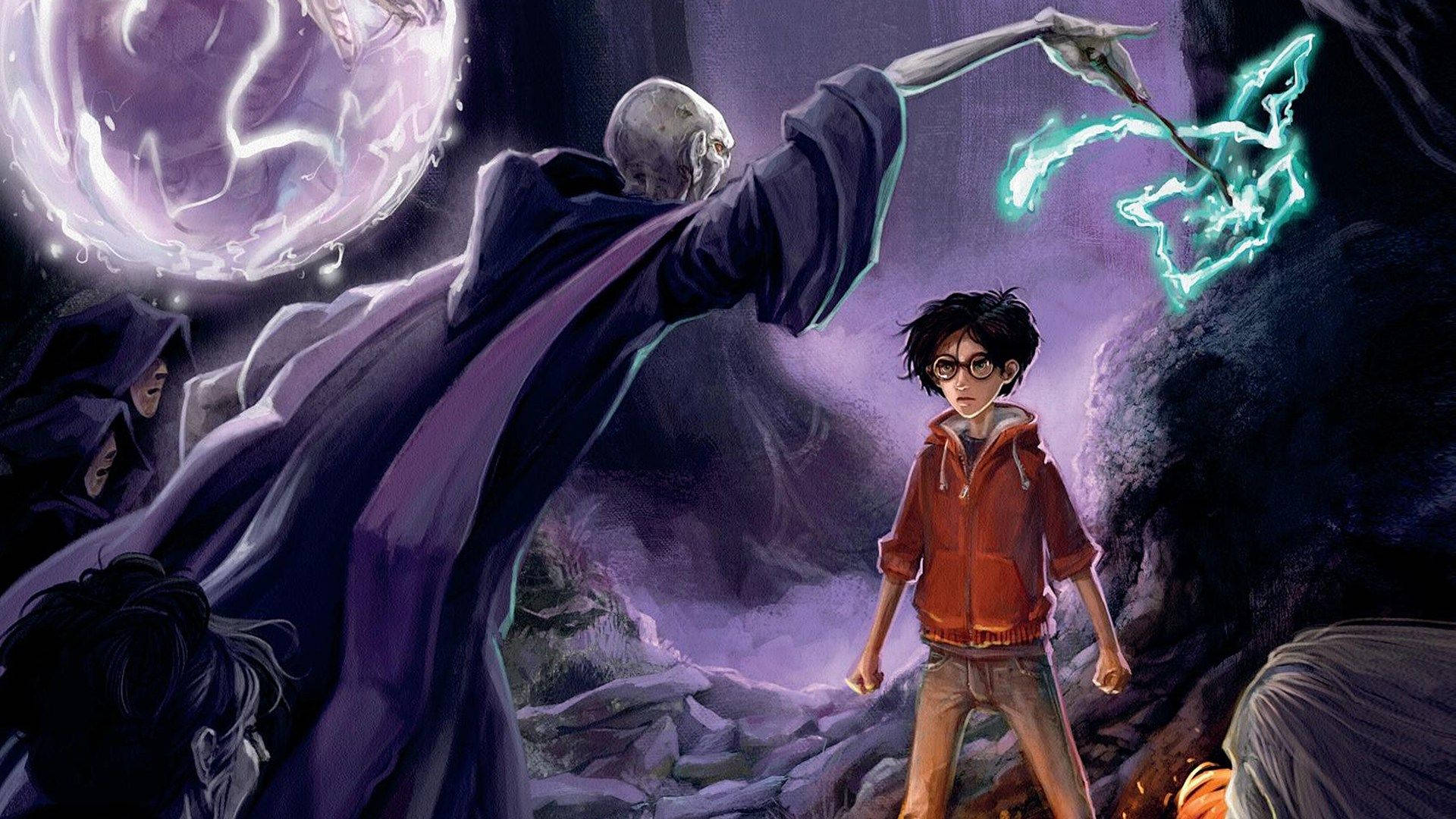 Lord Voldemort Dark Purple Illustration