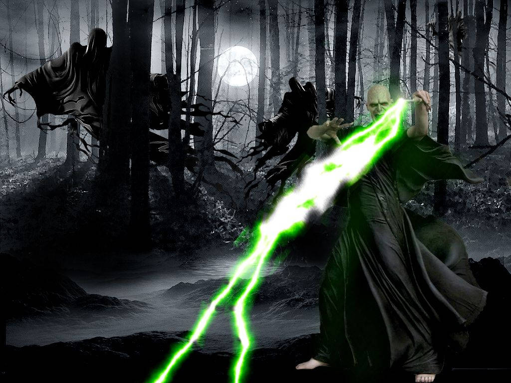 Lord Voldemort Green Magic