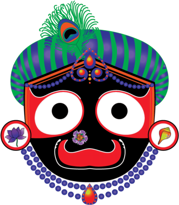 Lord_ Jagannath_ Artistic_ Representation PNG