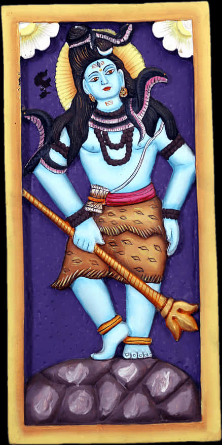 Lord_ Shiva_ Traditional_ Artwork PNG