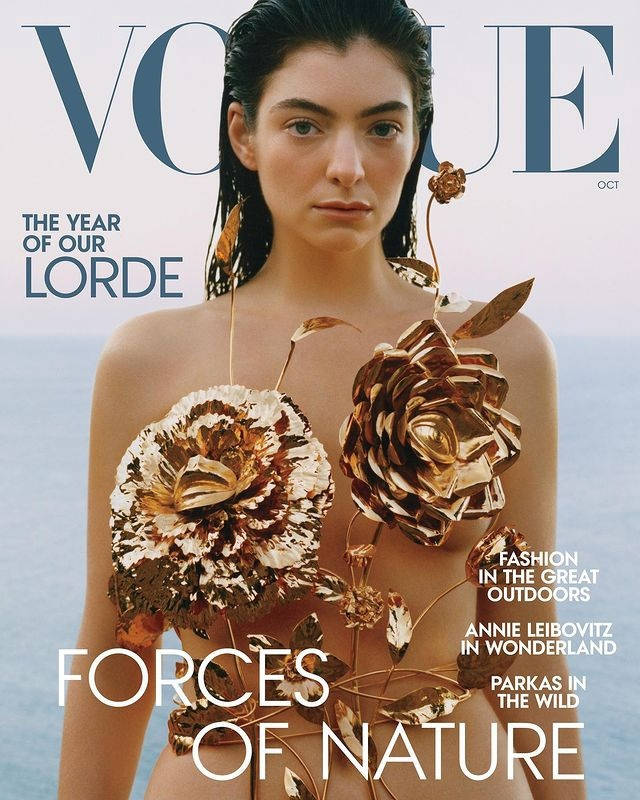 Download Lorde Vogue Magazine Cover Wallpaper 