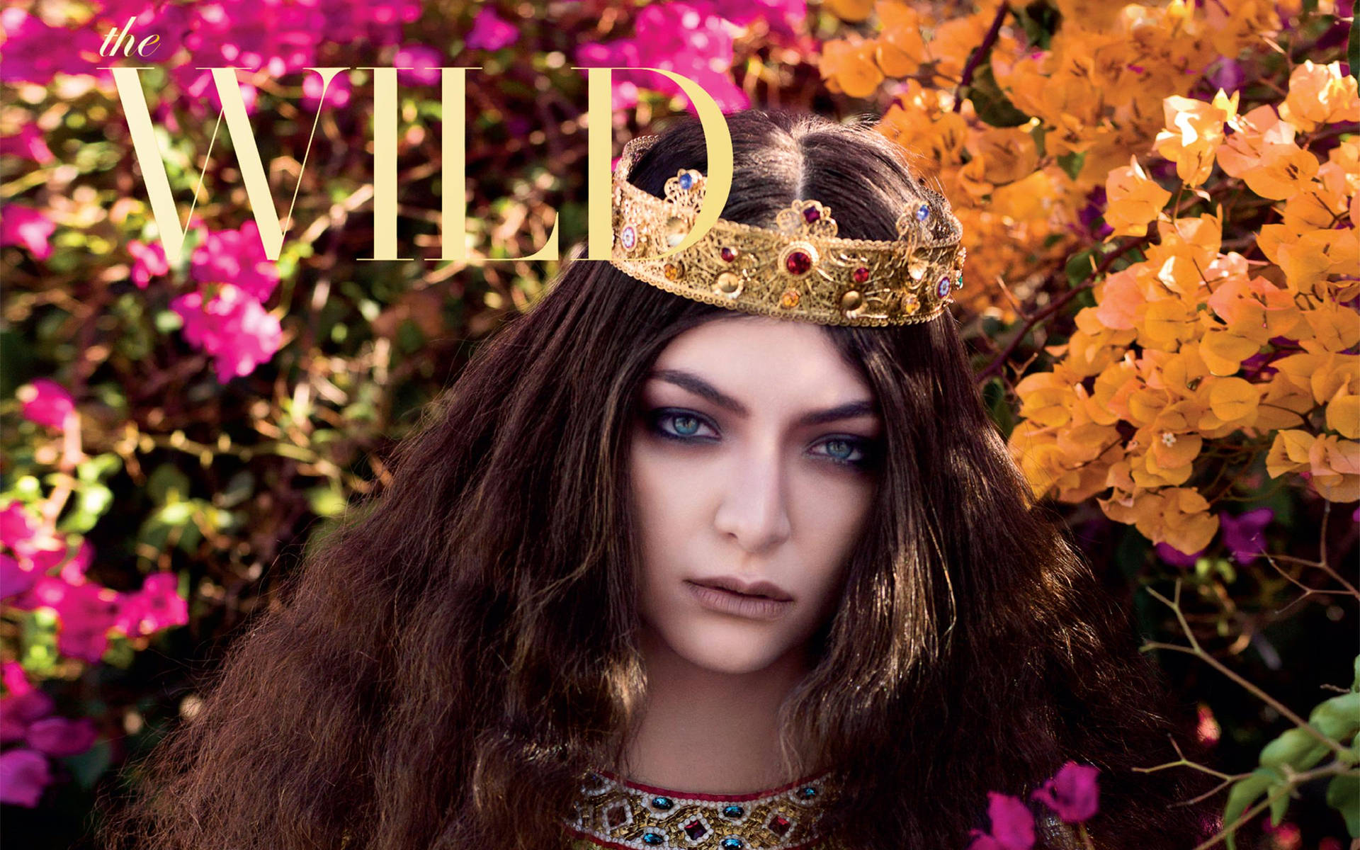 Lorde Wild Magazine Royalty Wallpaper