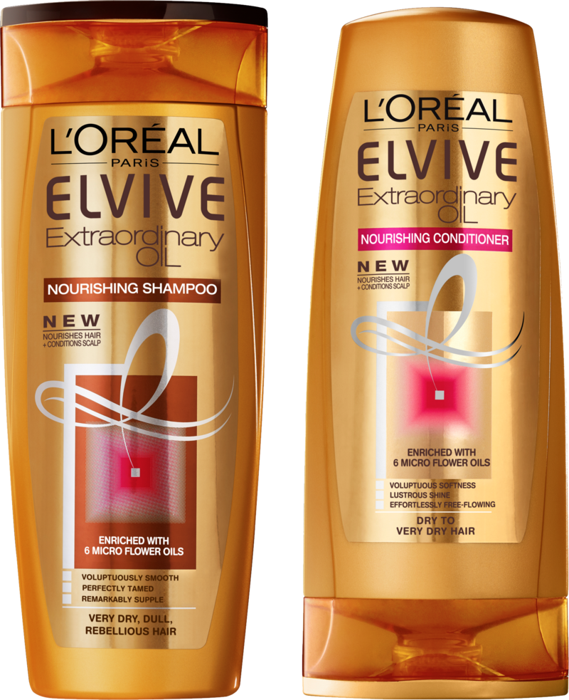 Loreal Elvive Shampooand Conditioner PNG