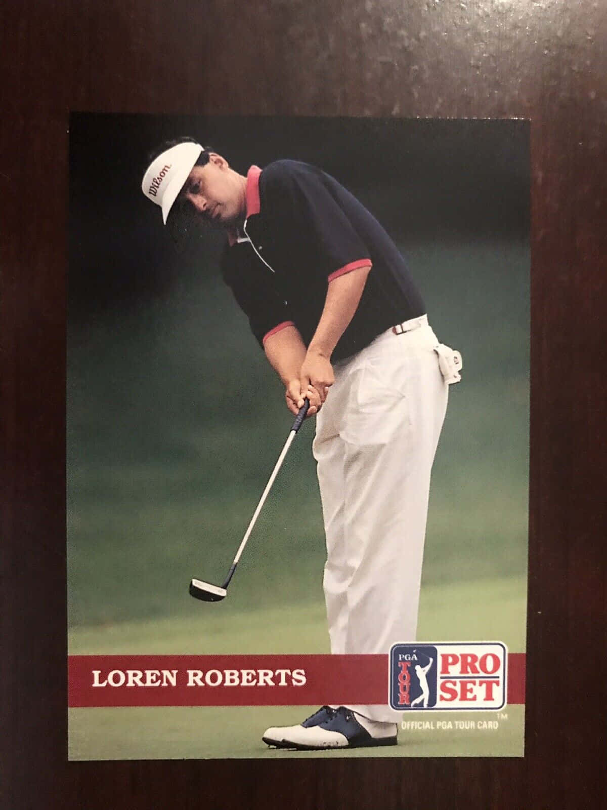 Lorenroberts Pga Tour Card - Loren Roberts Pga Tour-kortet Wallpaper