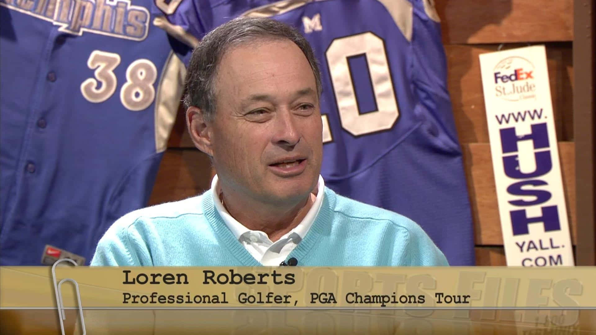 Loren Roberts professionel golfspiller tapet Wallpaper