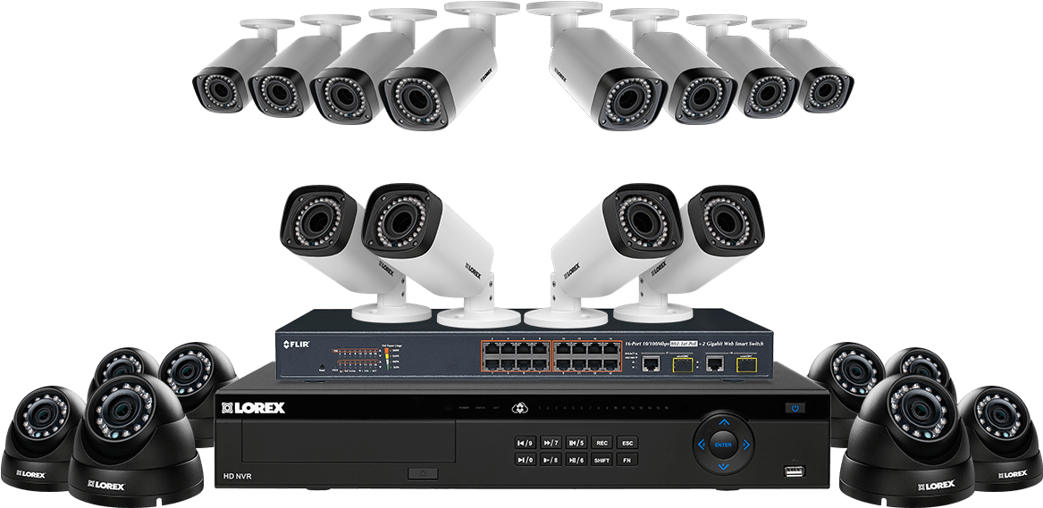Lorex Security Camera System Collection PNG