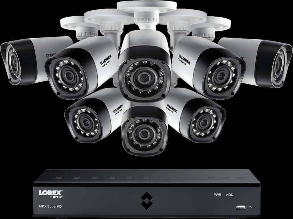 Lorex Security Camera System PNG